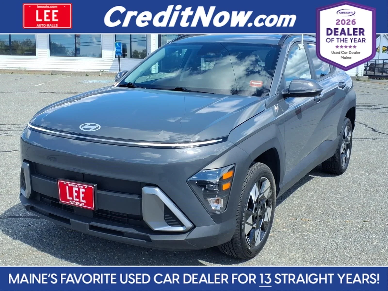 Used 2025 Gray Pearl Hyundai SEL image 1