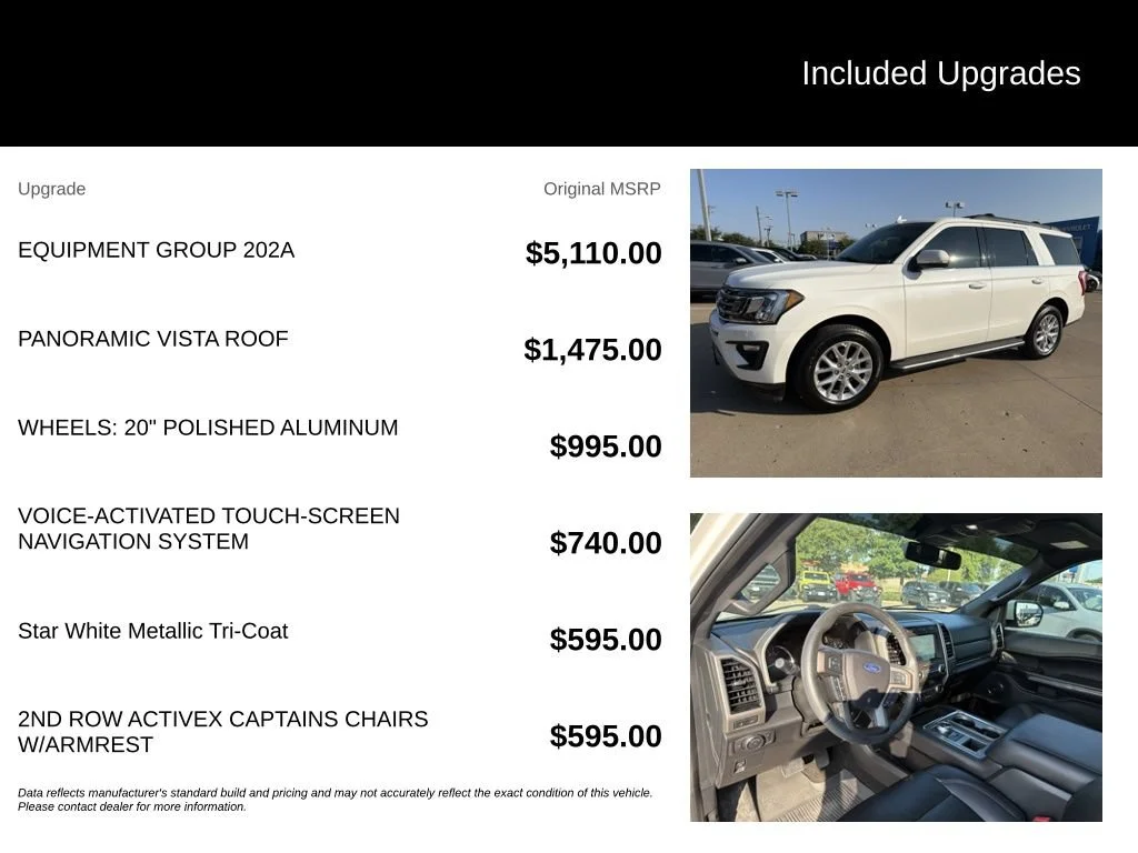 Used 2020 White Ford XLT image 5
