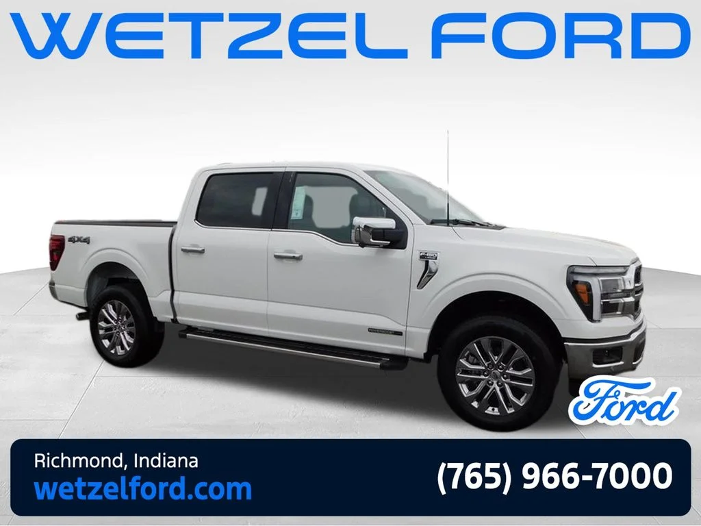 New 2026 Star White Metallic Tri-Coat Ford Lariat® image 1