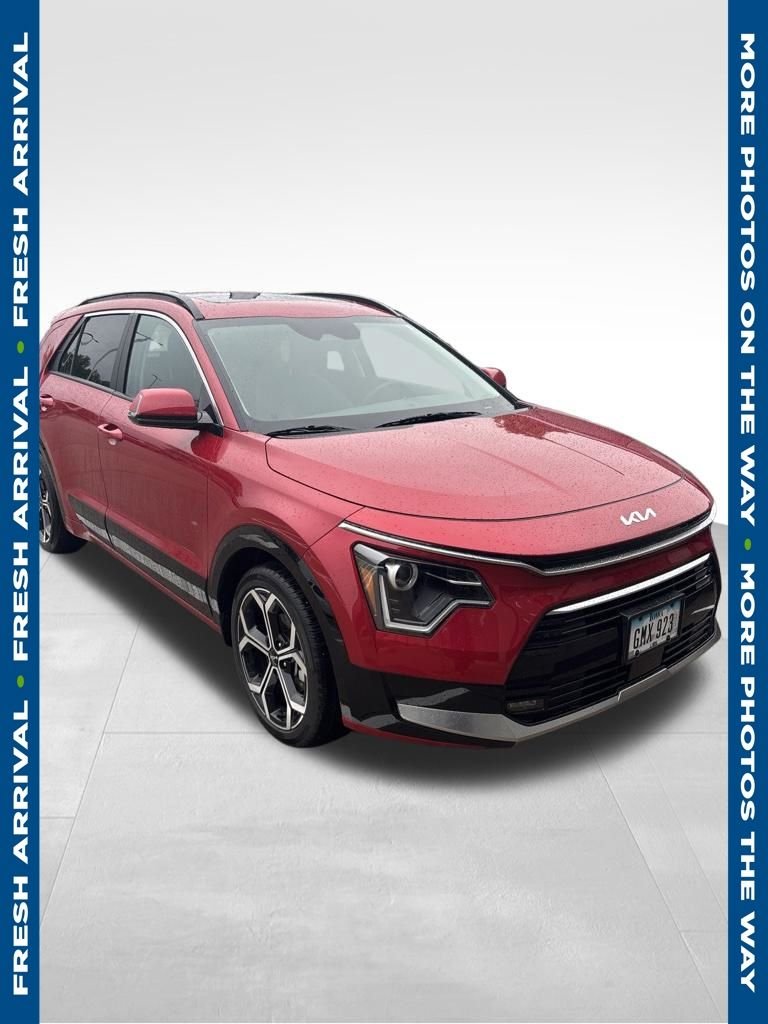 Used 2023 Red Kia EX Touring image 1