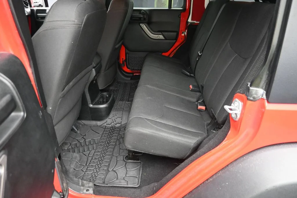 Certified Used 2018 Red Jeep Unlimited Sport image 12