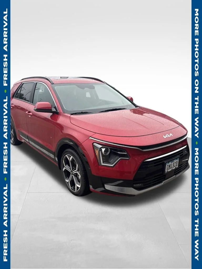 Used 2023 Red Kia EX Touring image 1