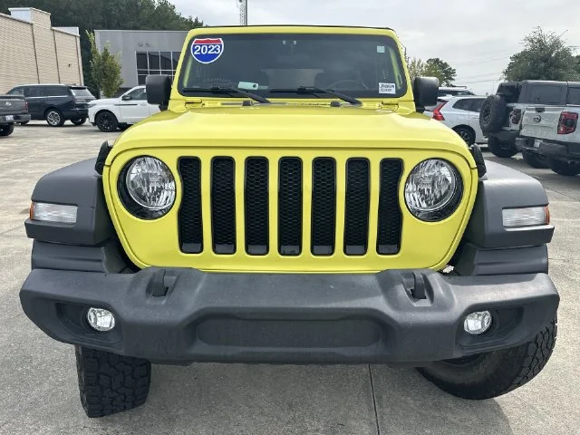 Used 2023 Yellow Jeep Sport image 9