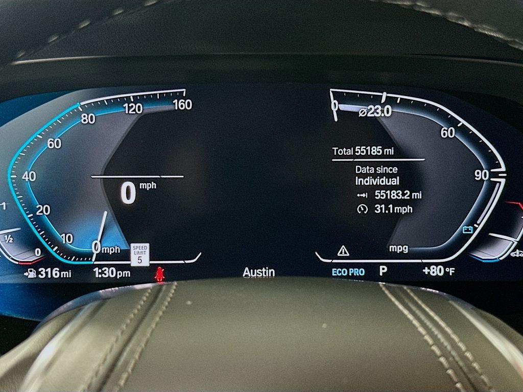 Used 2021 Arctic Grey Metallic BMW xDrive40i image 12