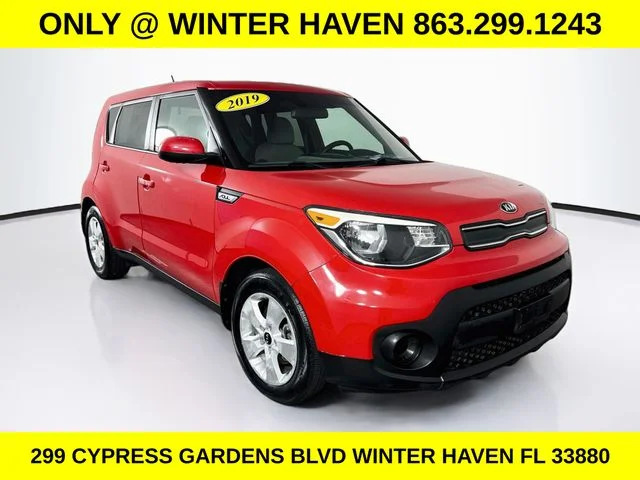 Used 2019 Red Kia Base image 1