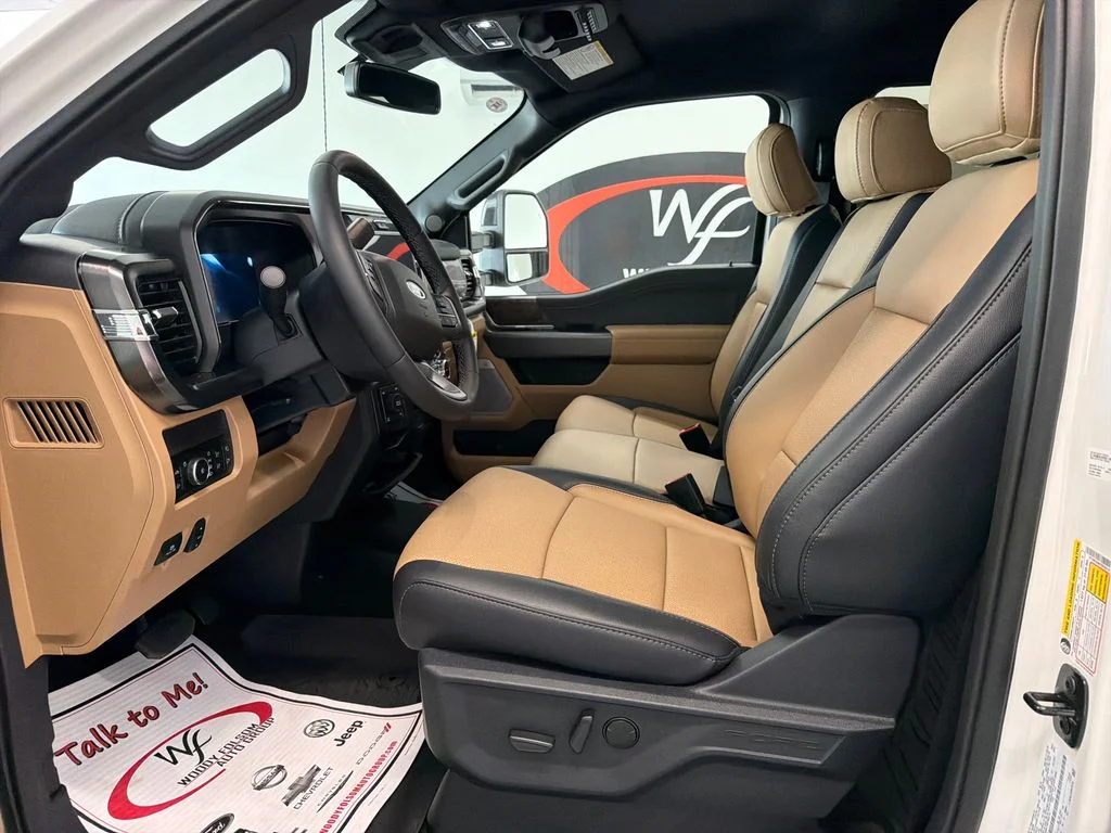 New 2026 Star White Metallic Tri-Coat Ford F-250® Lariat® image 11