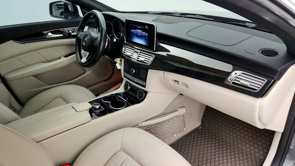 Used 2016 Selenite Grey Metallic Mercedes-Benz 4dr Sedan CLS 400 RWD w/ Premium 2 Pkg & 19