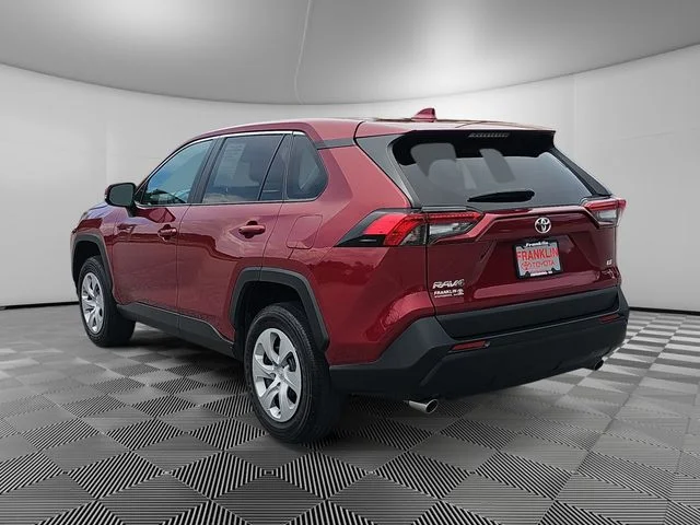 Used 2023 Red Toyota LE image 3