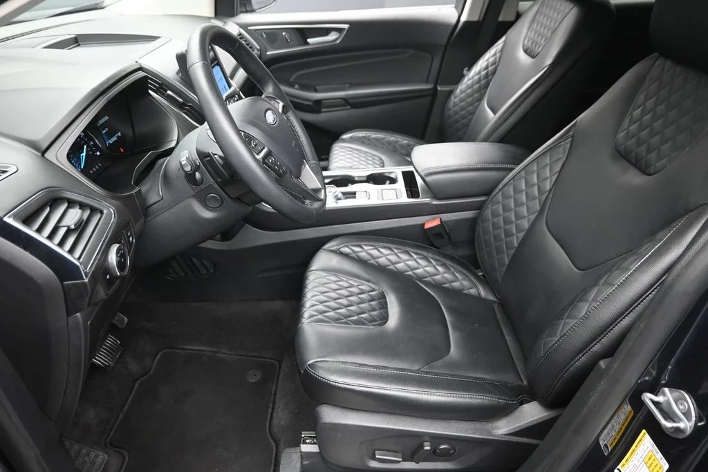 Used 2024 Blue Ford Titanium image 17