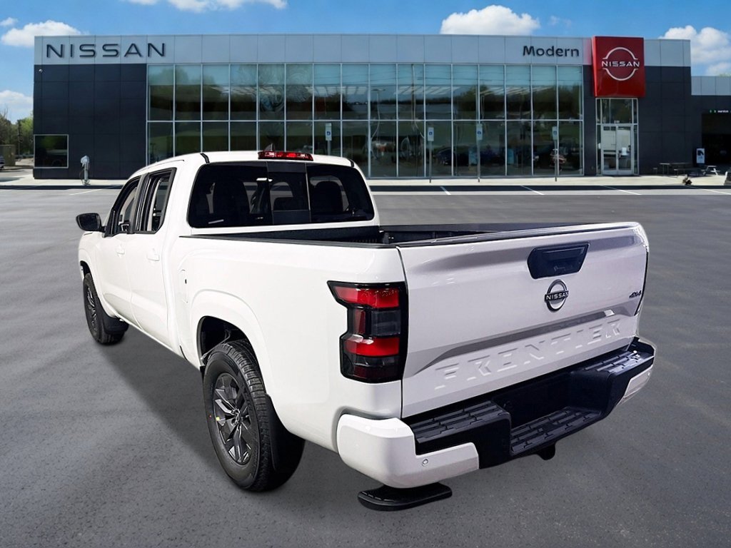 New 2026 Glacier White Nissan Crew Cab SV Long Bed image 3