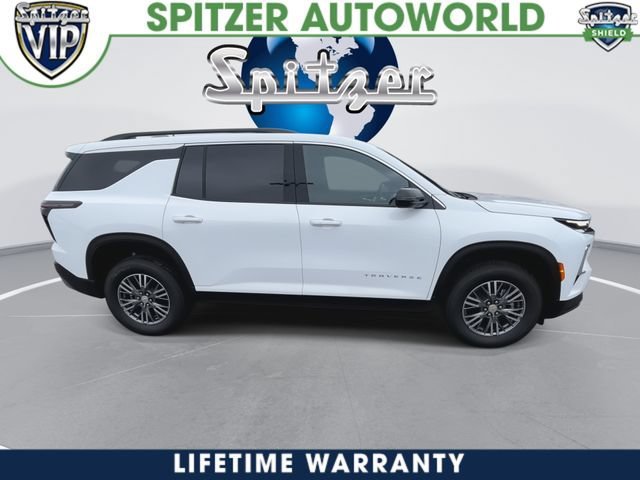 2026 Chevrolet Traverse LT White at Spitzer Autoworld Chevy Buick GMC Cadillac