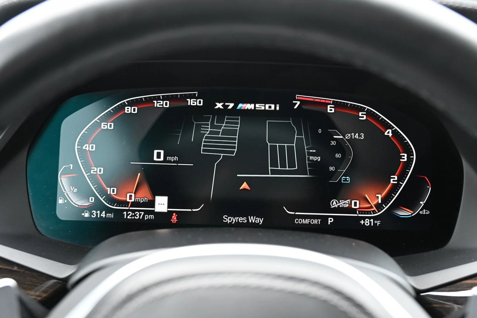 Used 2021 Black Sapphire Metallic BMW M50i image 9