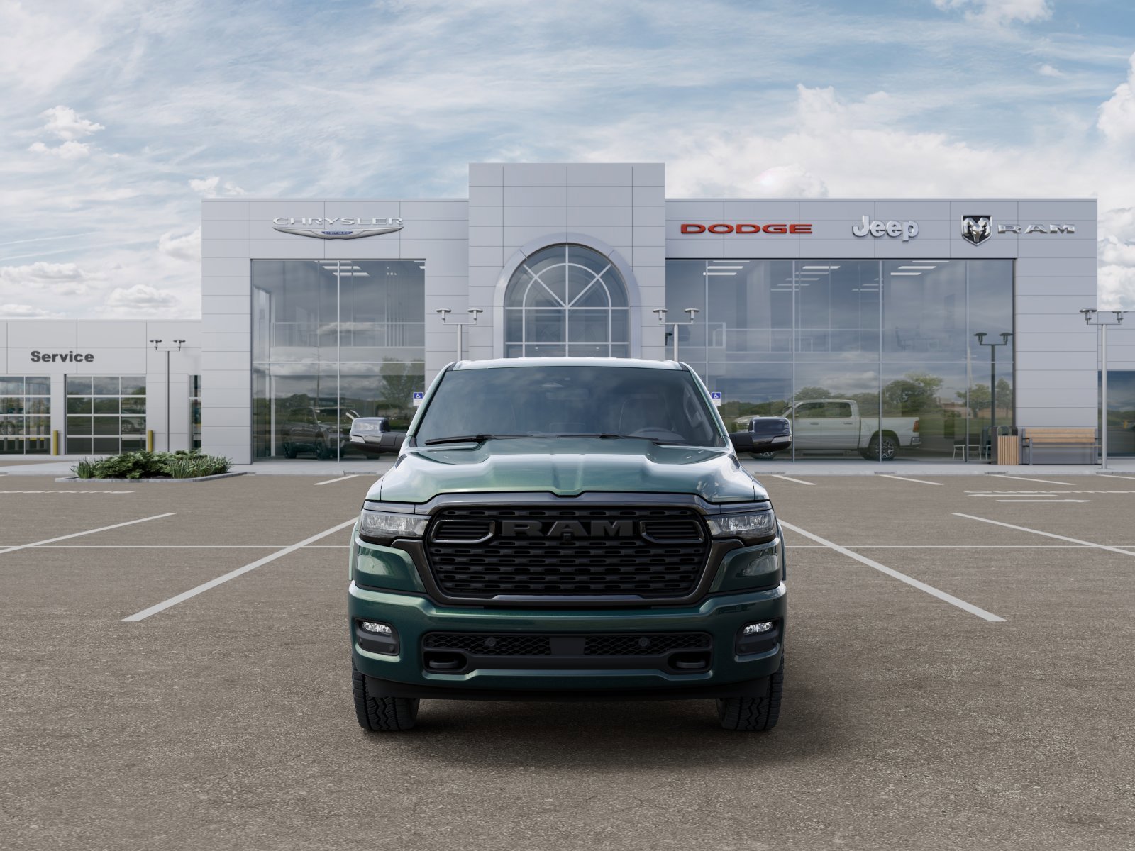 New 2026 Serrano Green Metallic RAM Big Horn/Lone Star image 6