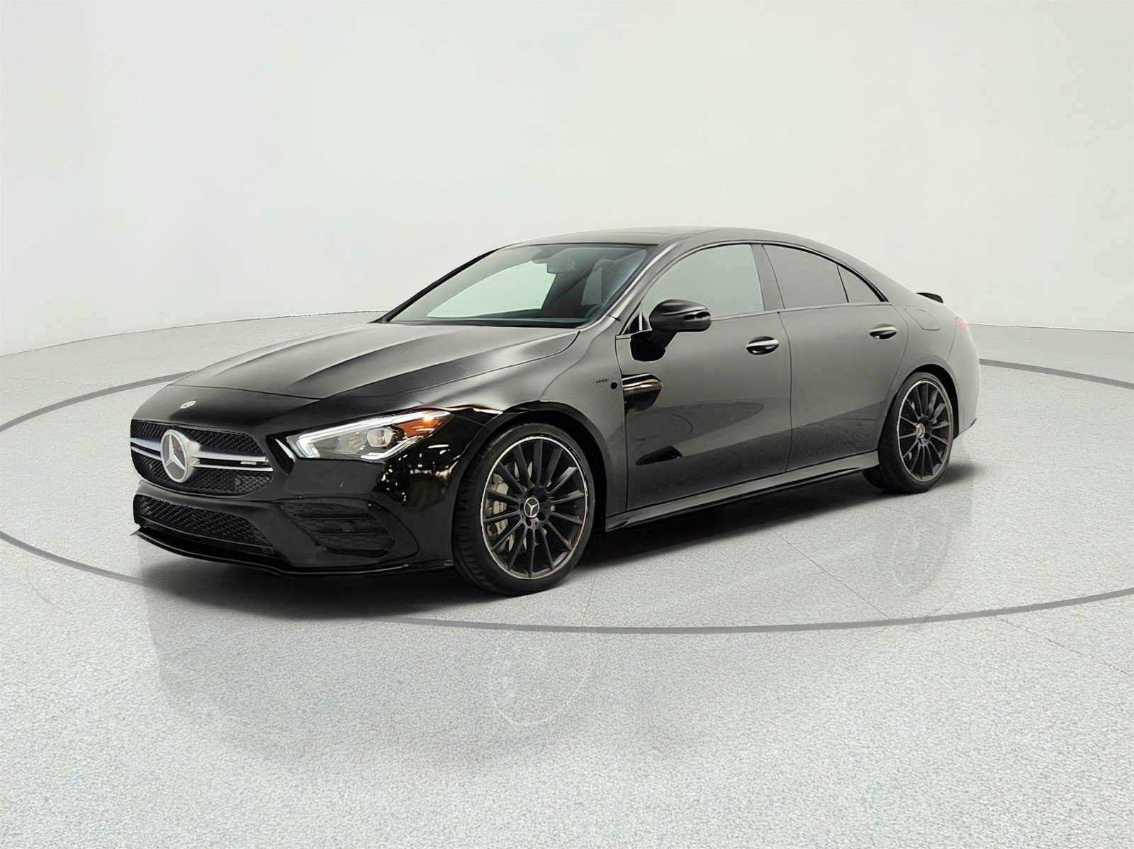 Used 2023 Cosmos Black Metallic Mercedes-Benz AMG® CLA 35 4MATIC Coupe image 1