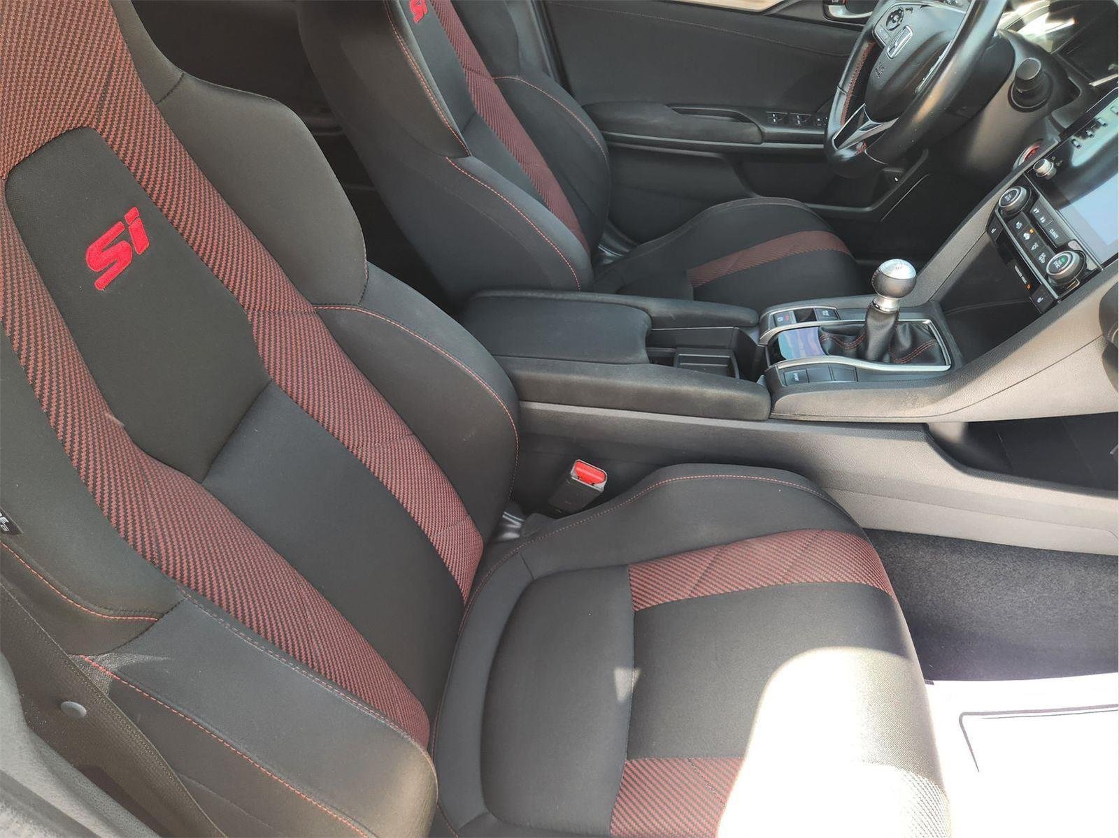 Certified Used 2020 Platinum White Pearl Honda SI image 13