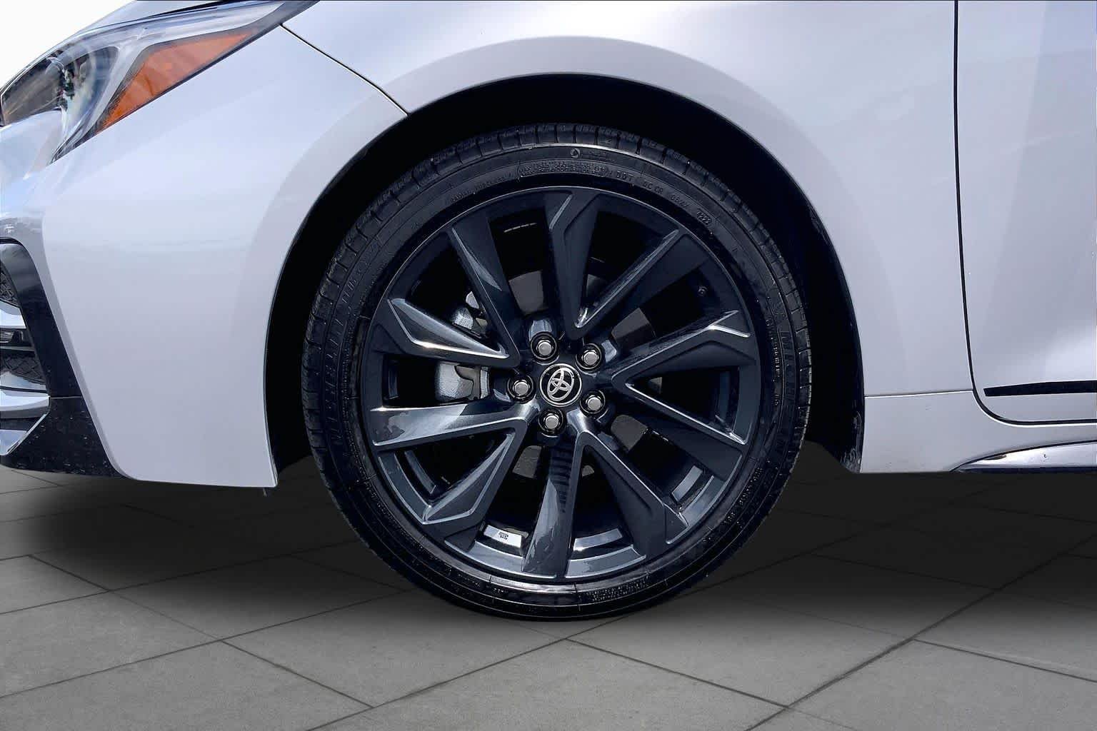 Used 2023 Classic Silver Metallic Toyota SE image 11