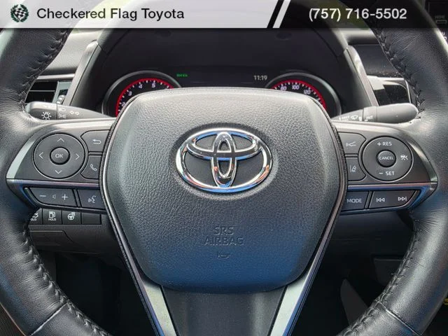 Used 2024 Midnight Black Metallic Toyota XSE V6 image 14
