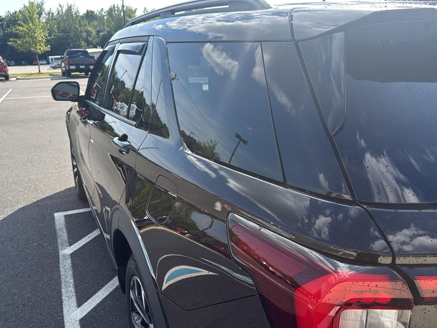 Used 2025 Agate Black Metallic FORD STLINE image 9