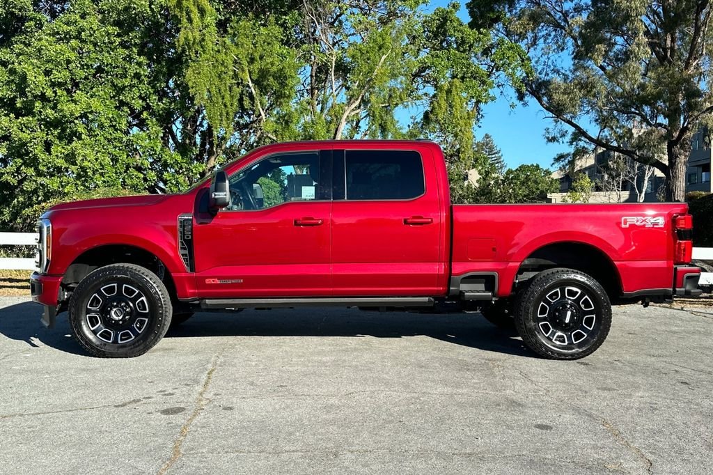 Used 2025 Red Ford Platinum image 8