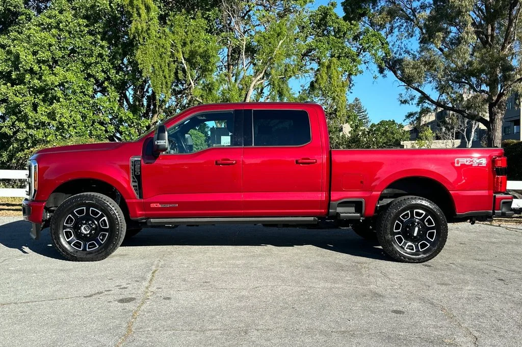 Used 2025 Red Ford Platinum image 8
