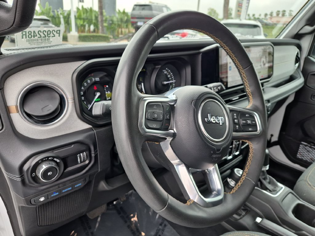 Used 2024 White Jeep Sahara 4xe image 15