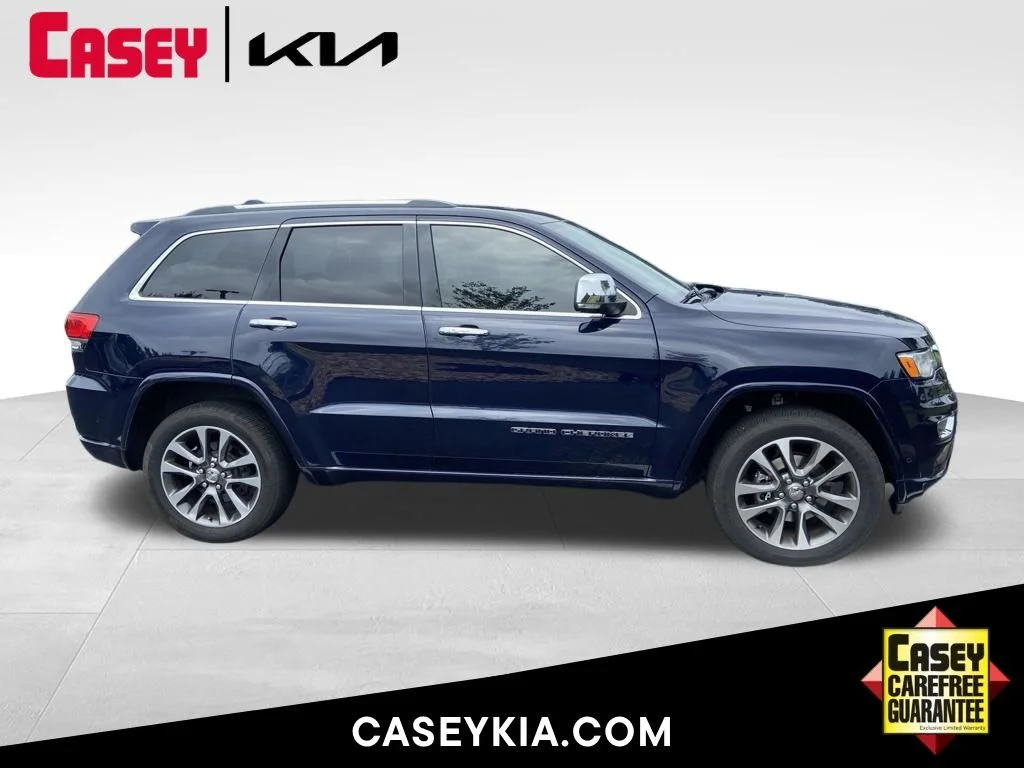 Used 2018 Blue Jeep Overland image 1