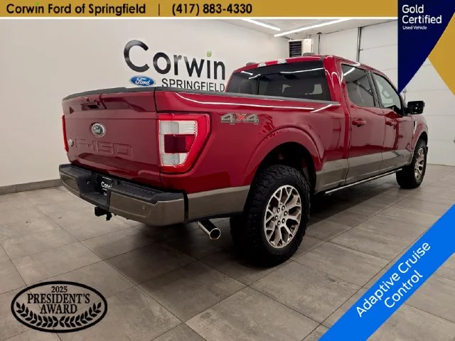 Used 2023 Rapid Red Metallic Tinted Clearcoat Ford King Ranch image 6