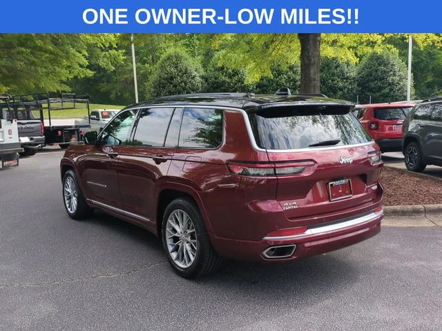 Used 2024 Red Jeep Summit image 3
