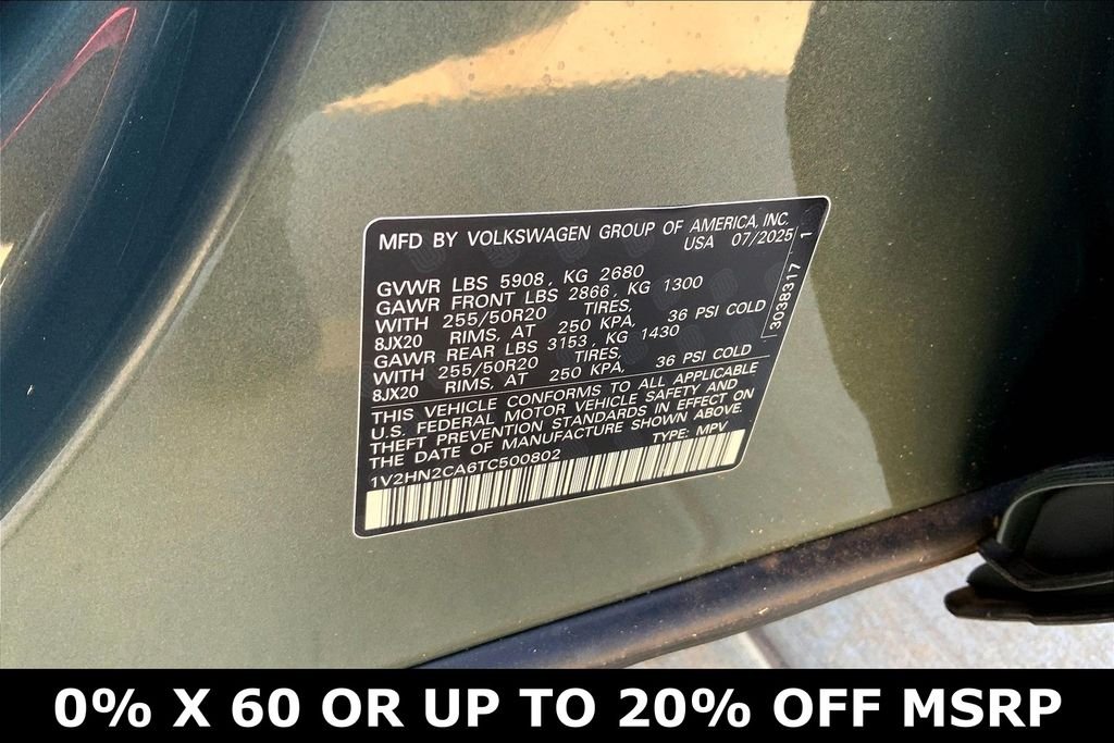 2026 Volkswagen Atlas SE w/Tech - Photo 8