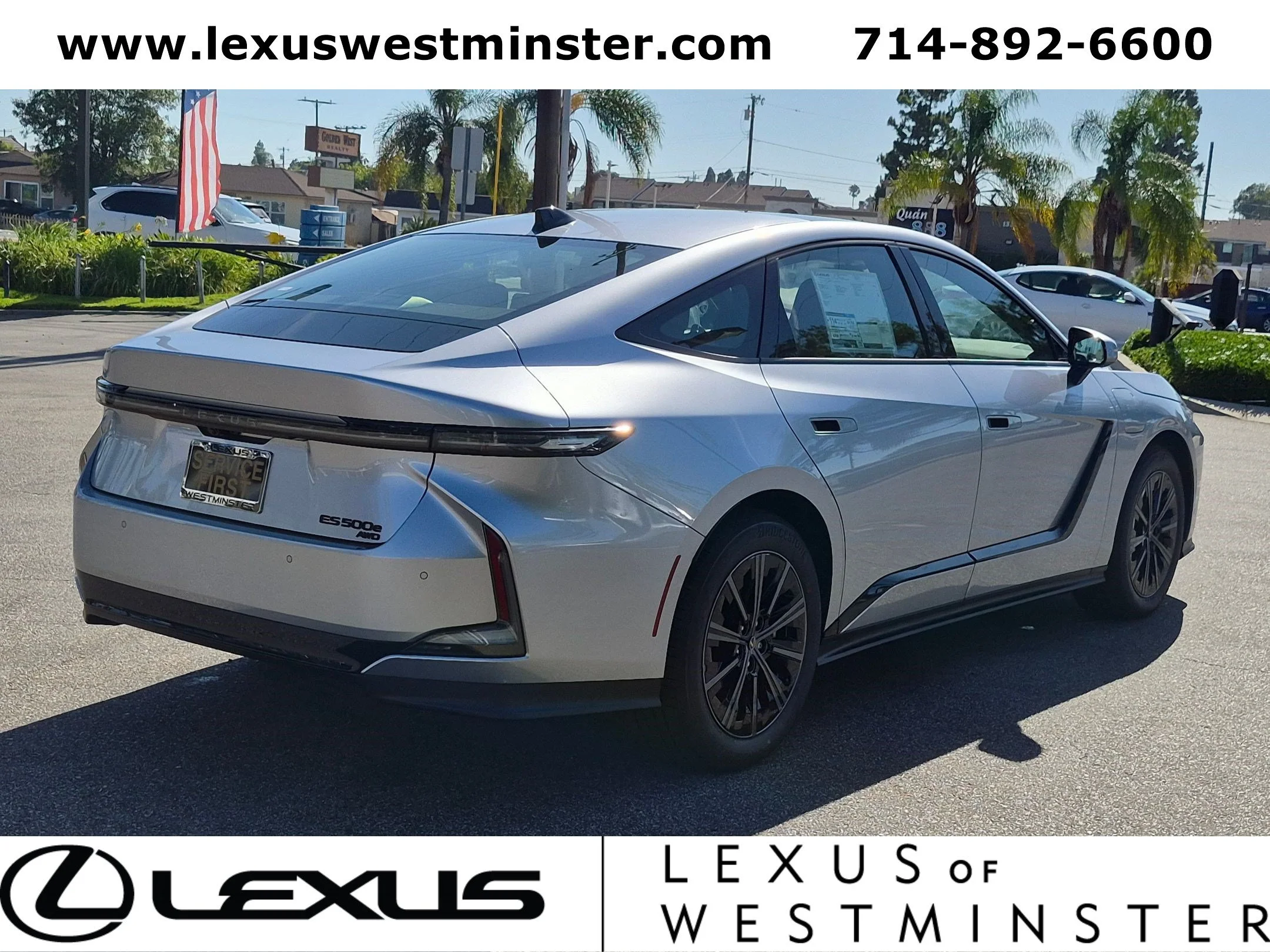 2026 Lexus ES BEV 500e Premium AWD - Photo 6