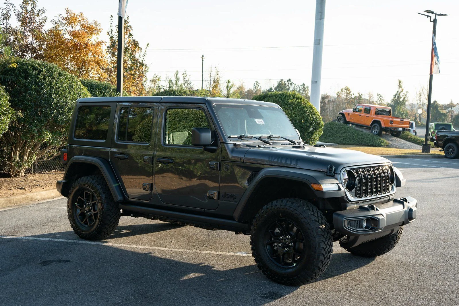 New 2026 Granite Crystal Metallic Clear-Coat Exterior Paint Jeep Willys image 12