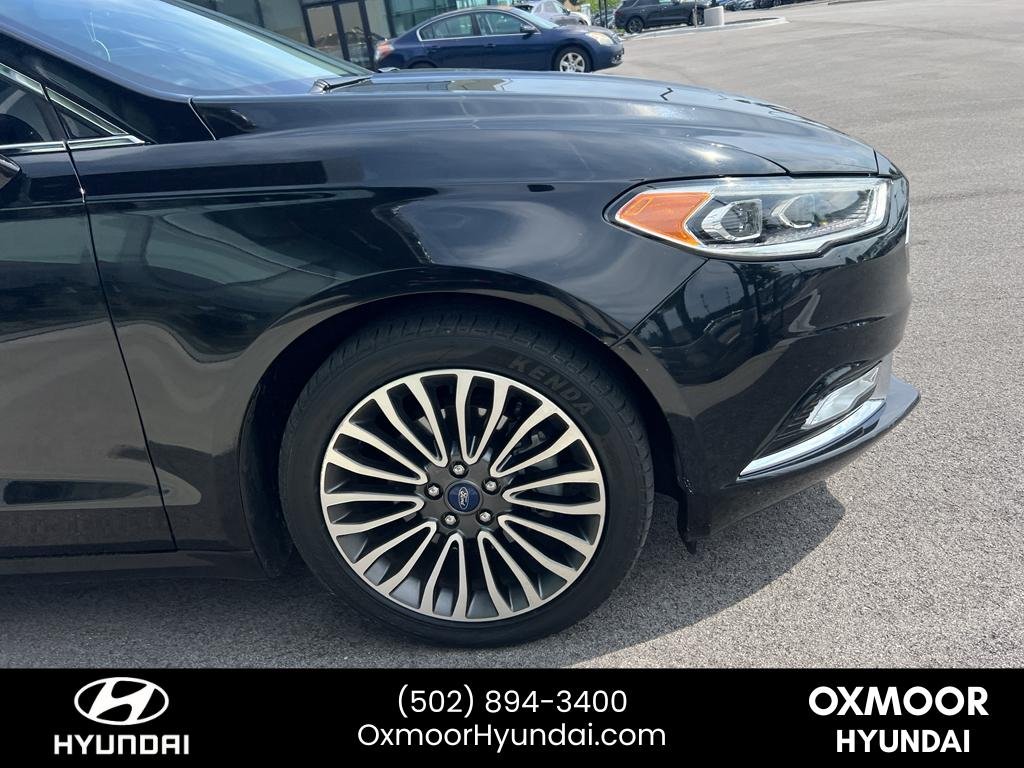 Used 2018 Shadow Black Ford Titanium image 4