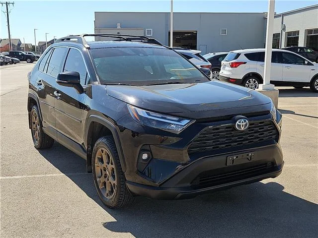 Used 2024 Midnight Black Metallic Toyota Woodland Edition image 5