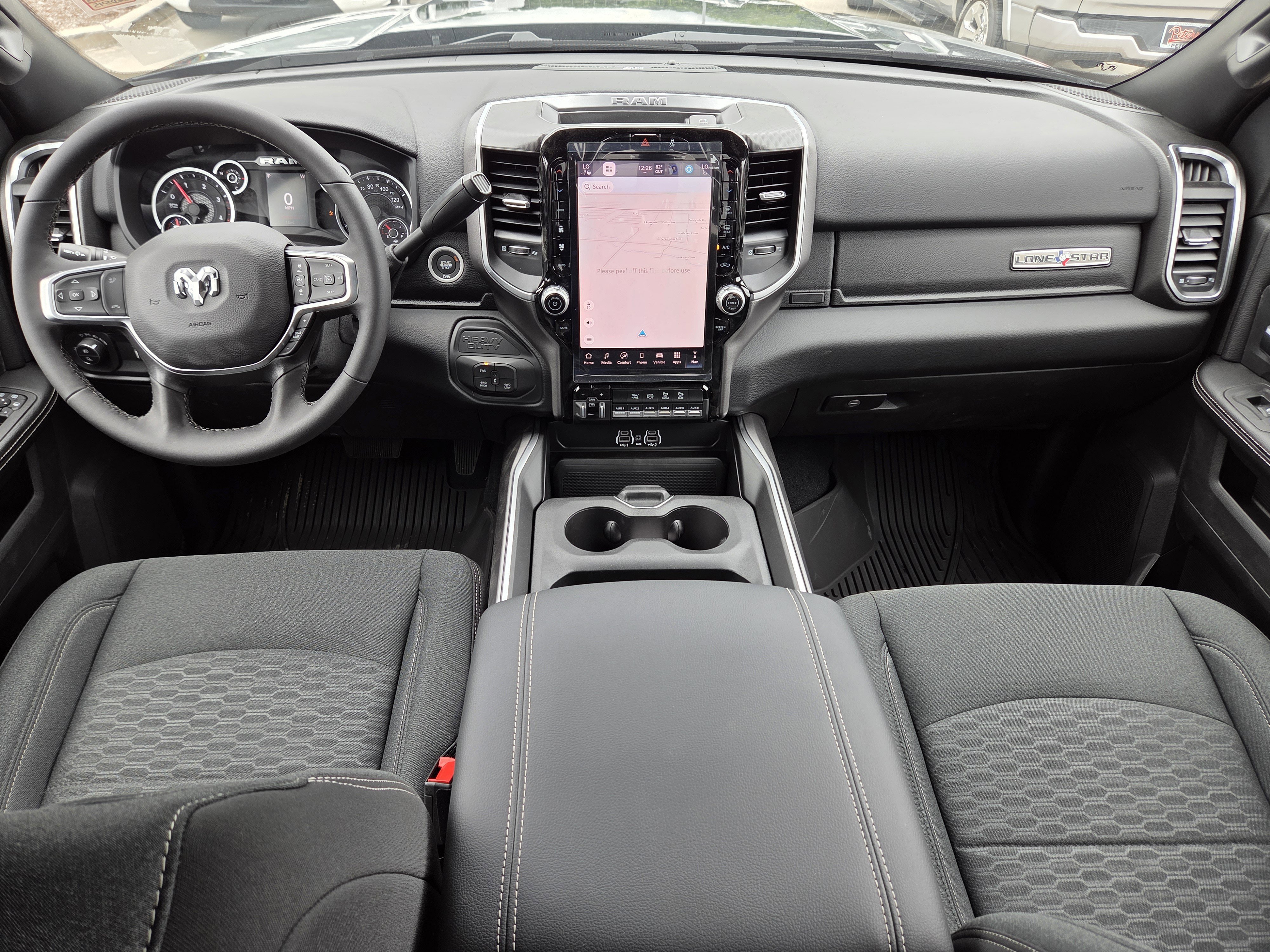 New 2026 Diamond Black Crystal Pearlcoat Ram Lone Star image 9