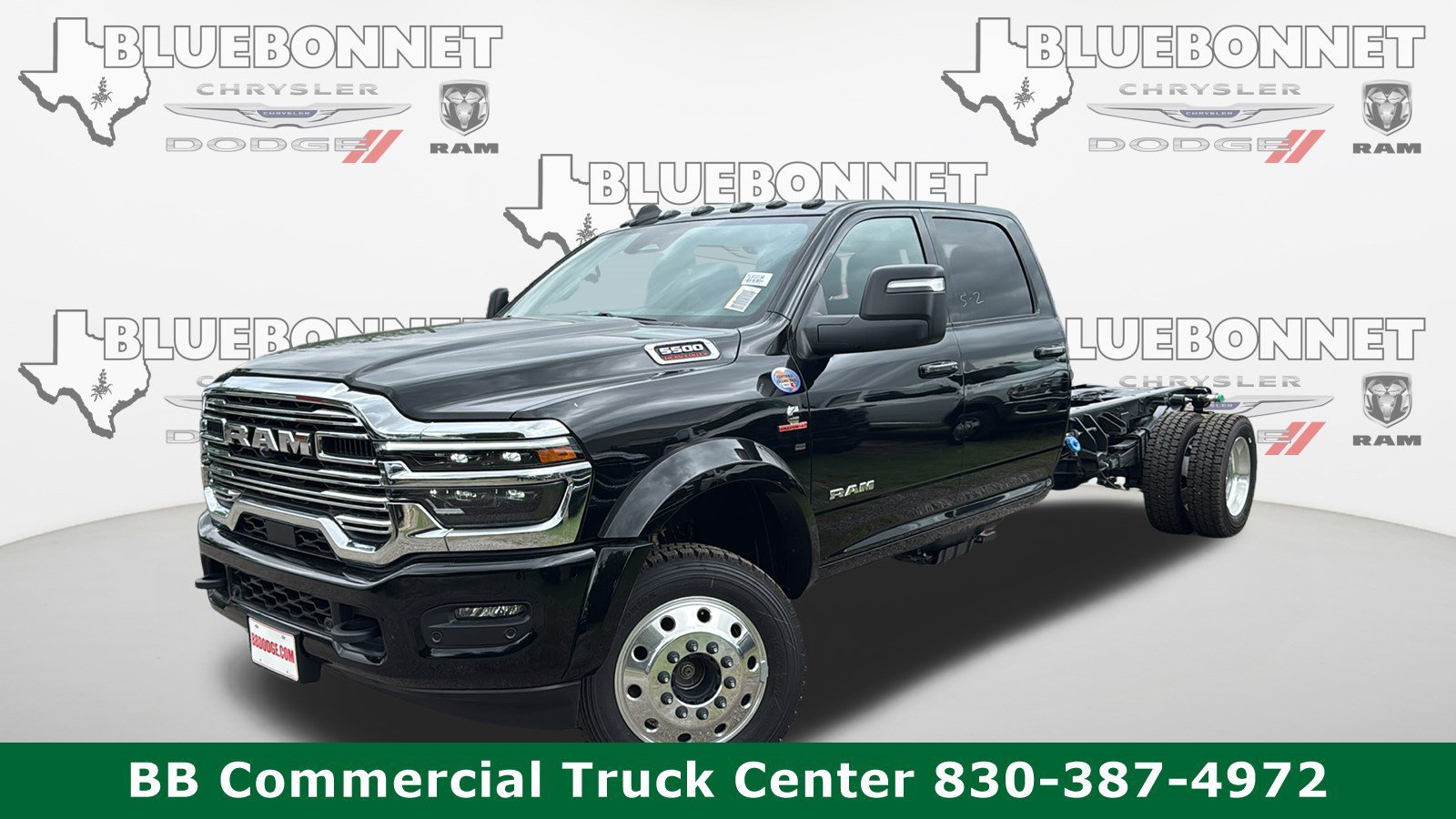 New 2026 Diamond Black Crystal Pearl-Coat Exterior Paint RAM Big Horn image 1