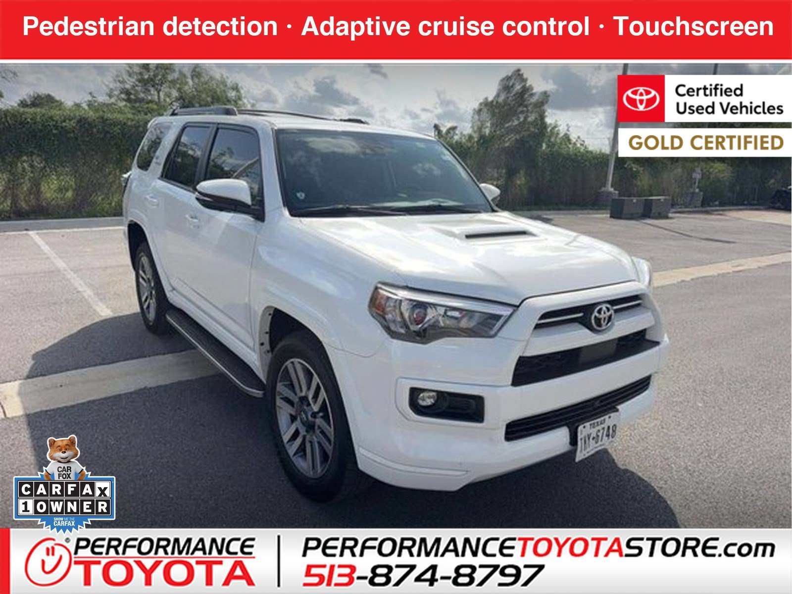 Certified Used 2023 Ice Cap Toyota TRD Sport image 1