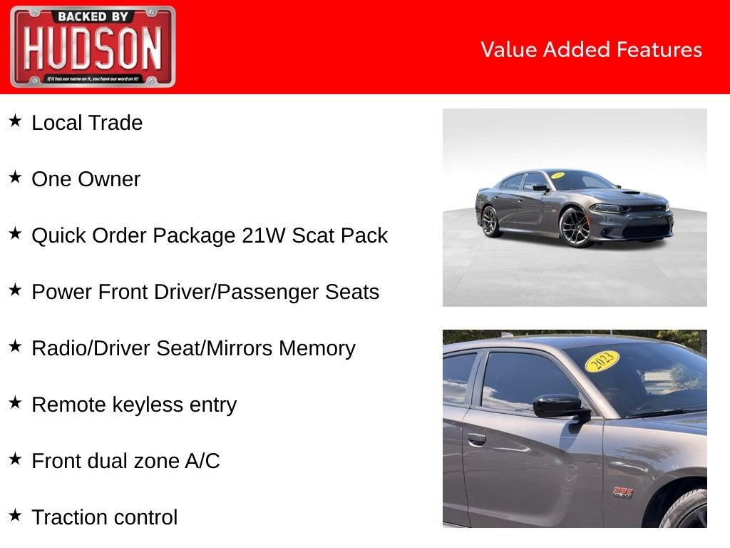 Used 2023 Gray Dodge R/T Scat Pack image 3