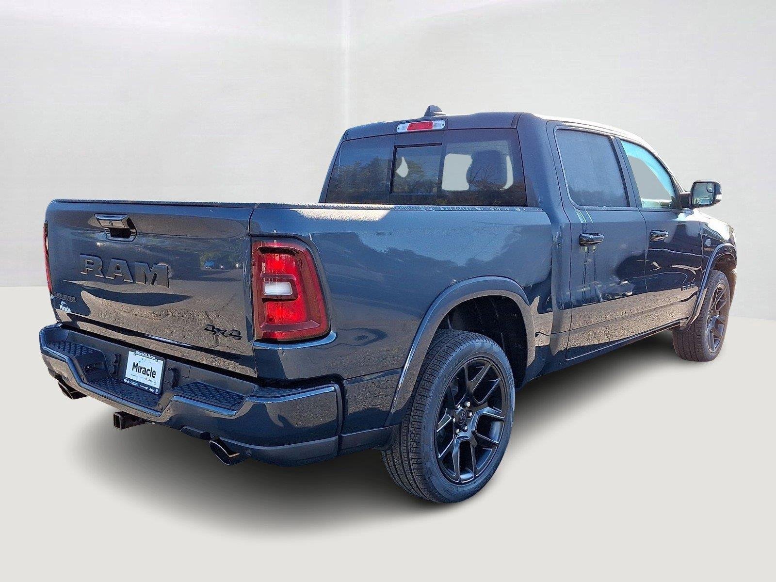 New 2027 Forged Blue Metallic Exterior Paint RAM Laramie image 3