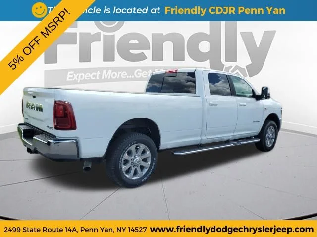 New 2026 Bright White Clear-Coat Exterior Paint RAM Laramie image 5