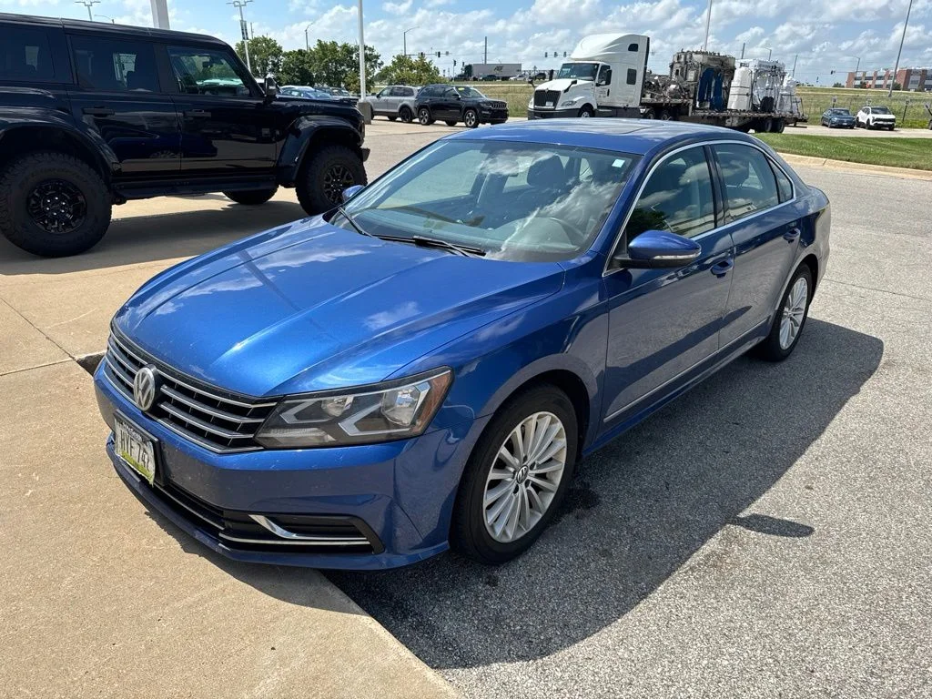 Certified 2017 Volkswagen Passat SE with VIN 1VWBT7A30HC074981 for sale in Cedar Rapids, IA