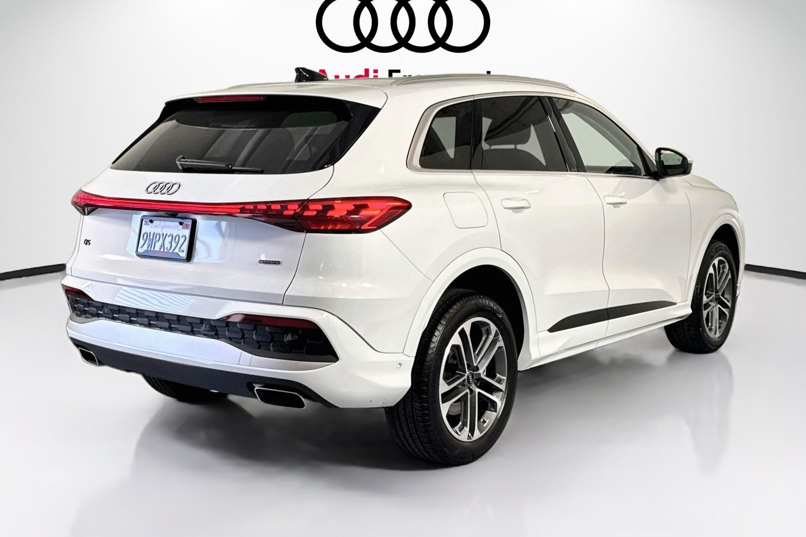 Used 2025 Glacier White Metallic Audi Premium image 5
