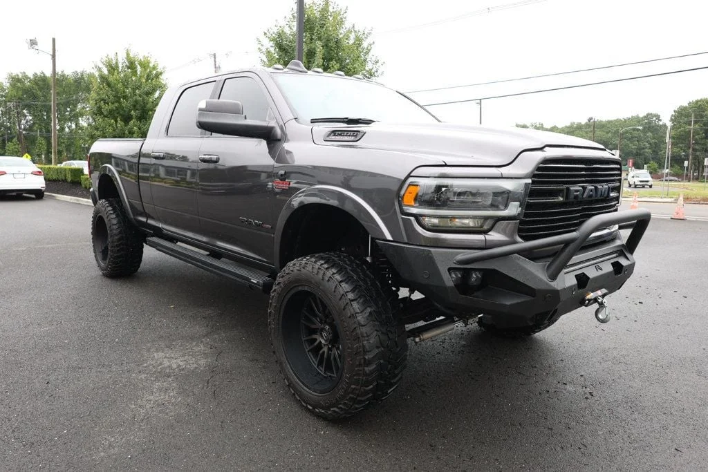 Used 2022 Granite Crystal Metallic Clearcoat Ram Laramie 4x4 Mega Cab 6