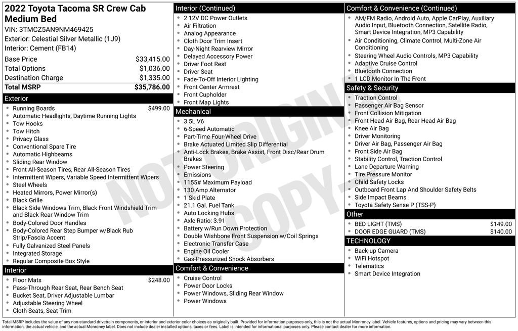 Used 2022 Silver Toyota SR image 6