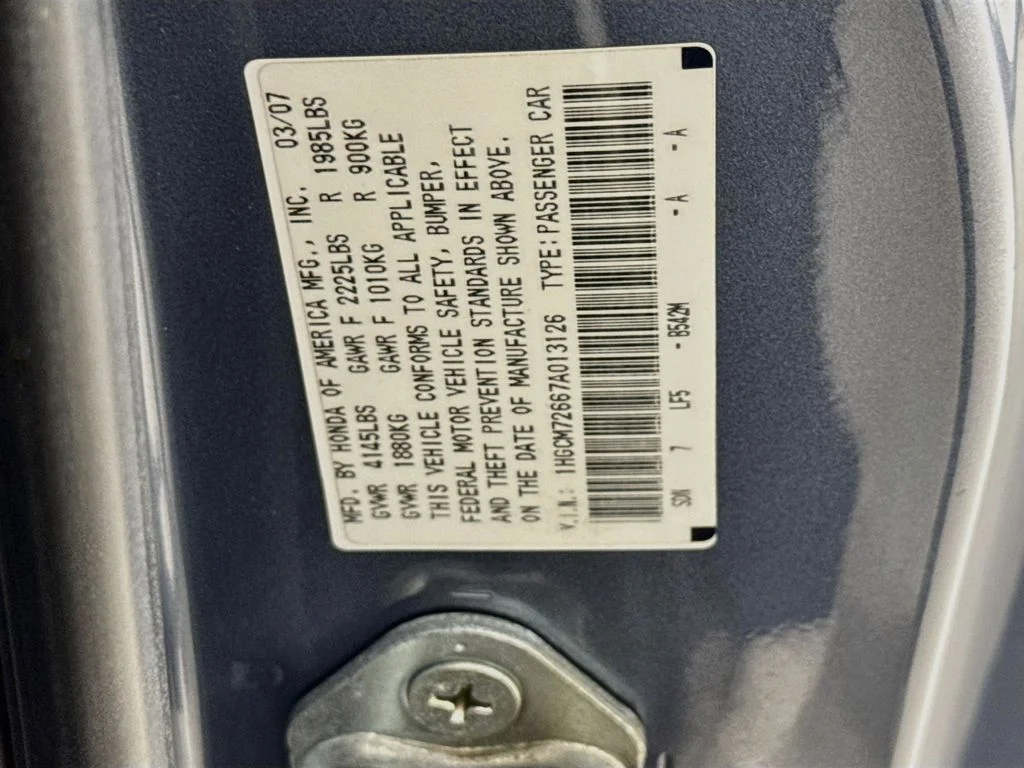 Used 2007 Cool Blue Metallic Honda EX-L image 37
