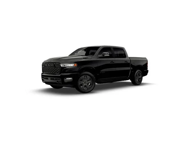 New 2026 Diamond Black Crystal Pearl-Coat Exterior Paint RAM BIG HORN image 2