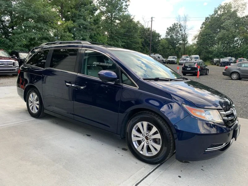 Used 2016 Blue Honda EX Minivan 4D image 11