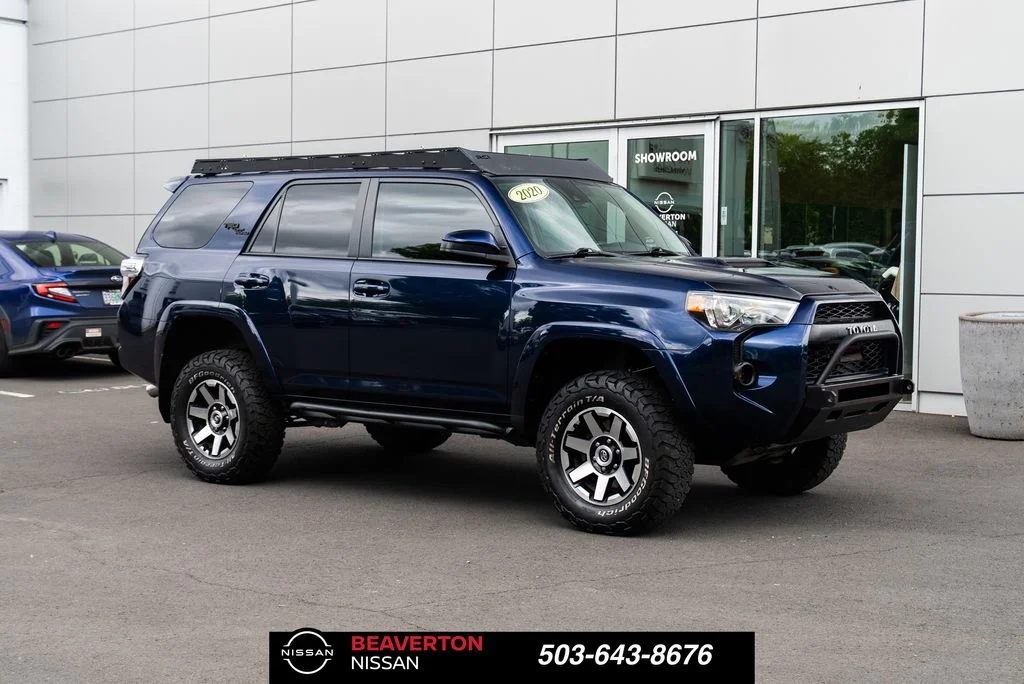 Used 2020 Blue Toyota TRD Off-Road image 1