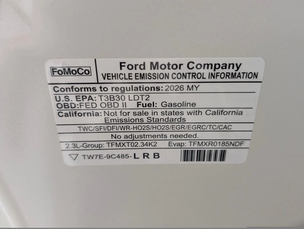 New 2026 Star White Metallic Tri-Coat Ford Active image 24