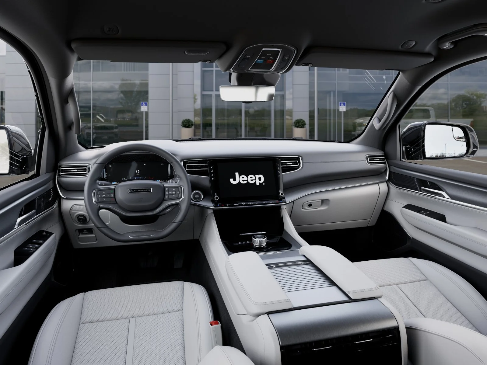 New 2026 Bright White Clear-Coat Exterior Paint Jeep  image 40