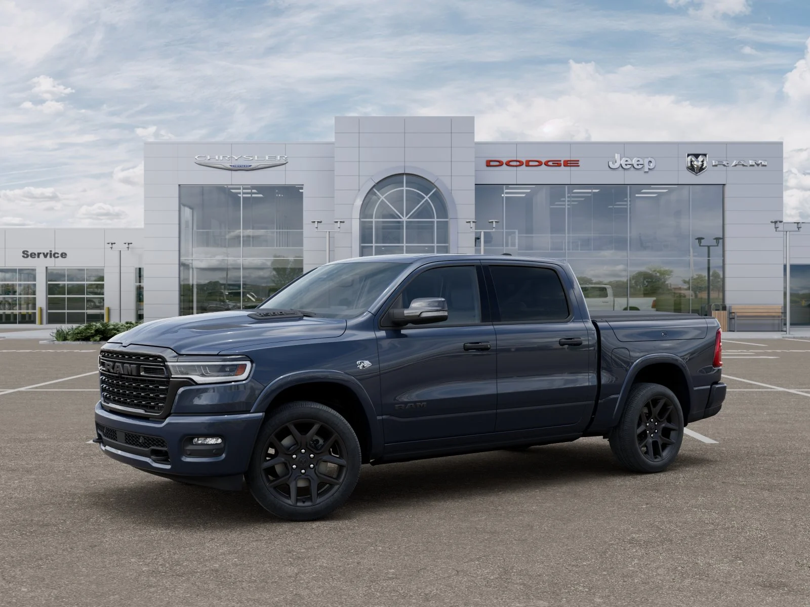 New 2026 Forged Blue Metallic Exterior Paint RAM Limited image 48